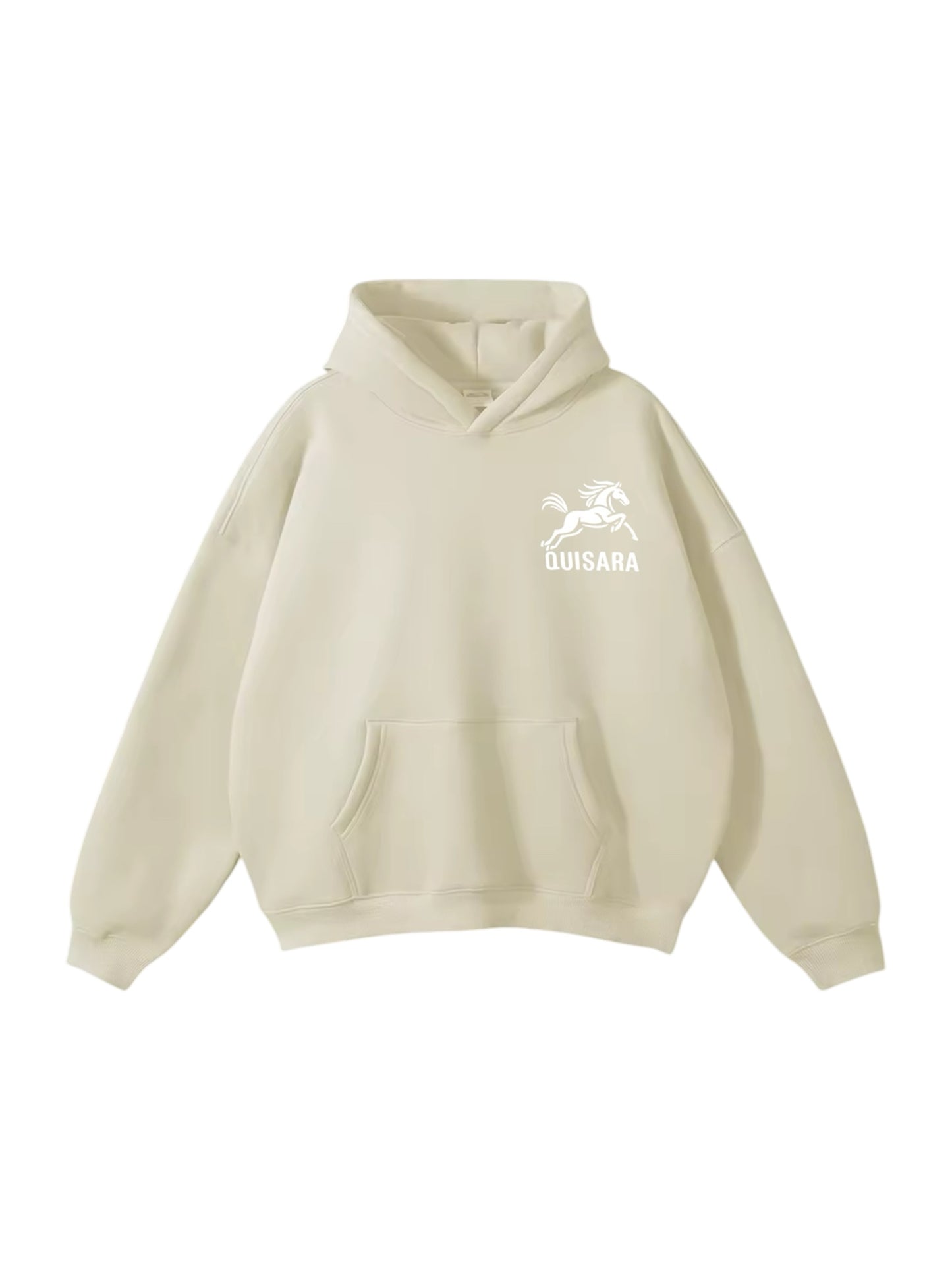 Hoodie beige 100% coton