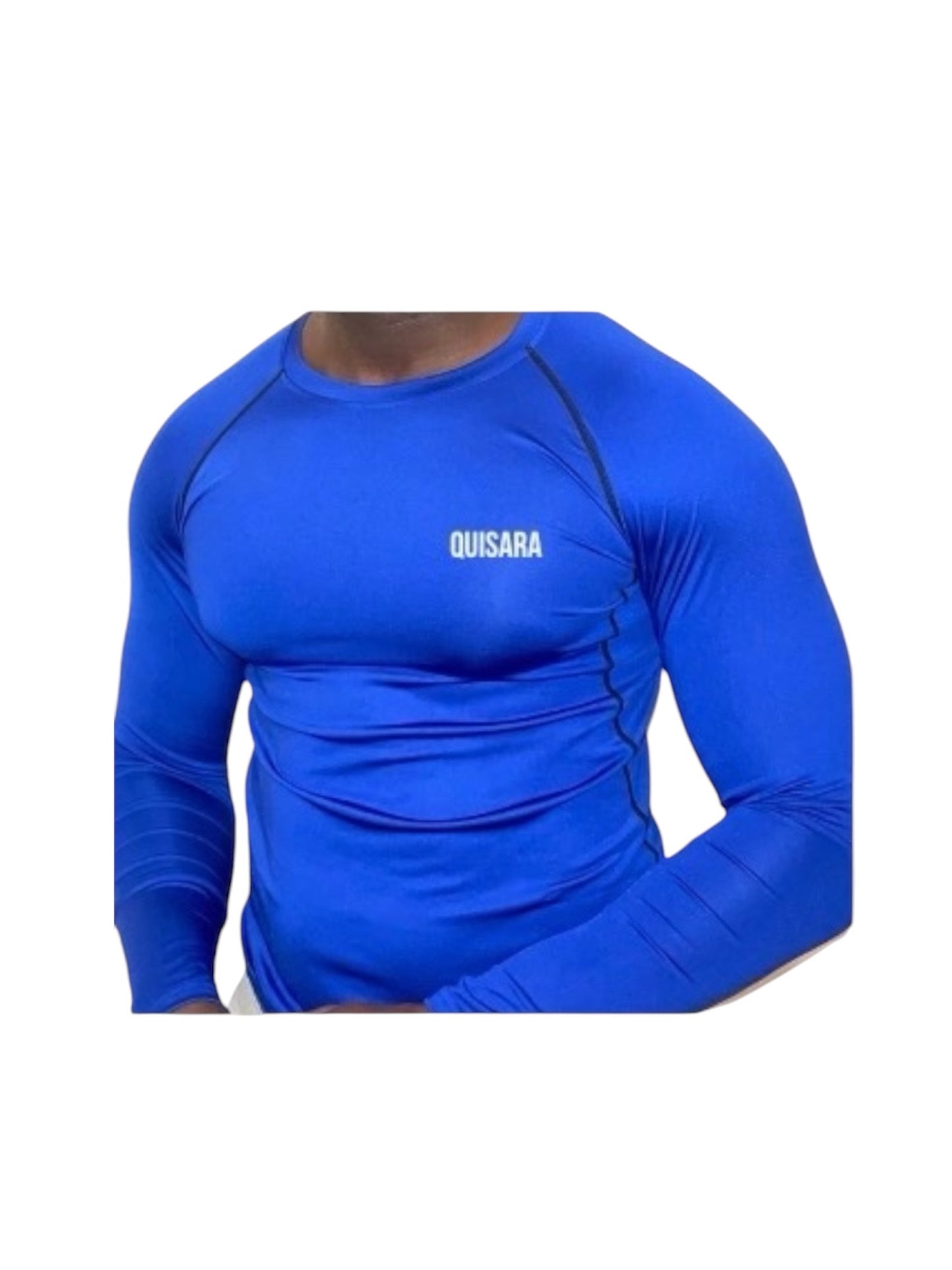 Chemise de compression Bleu électrique