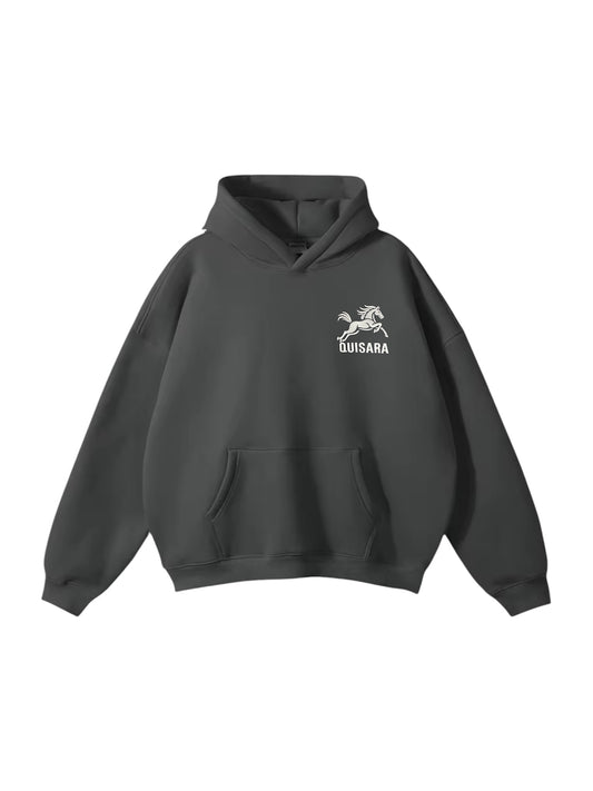 Hoodie gris 100% coton